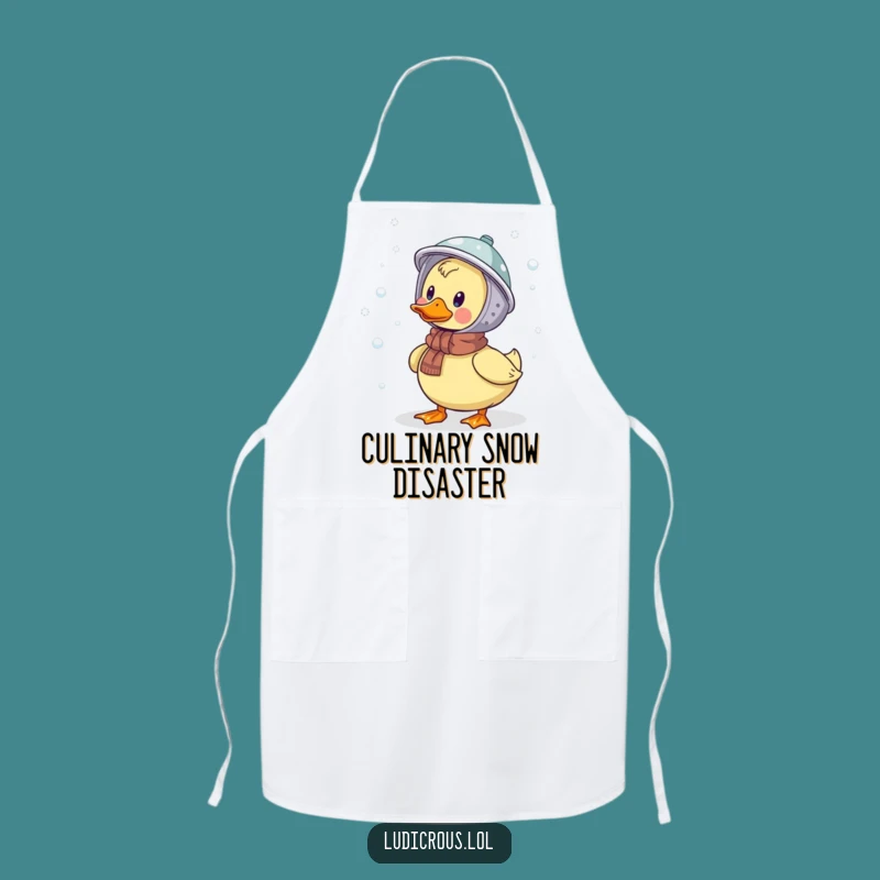 Funny Duck Chef Apron: Hilarious Kitchen Humor for Aspiring Cooks