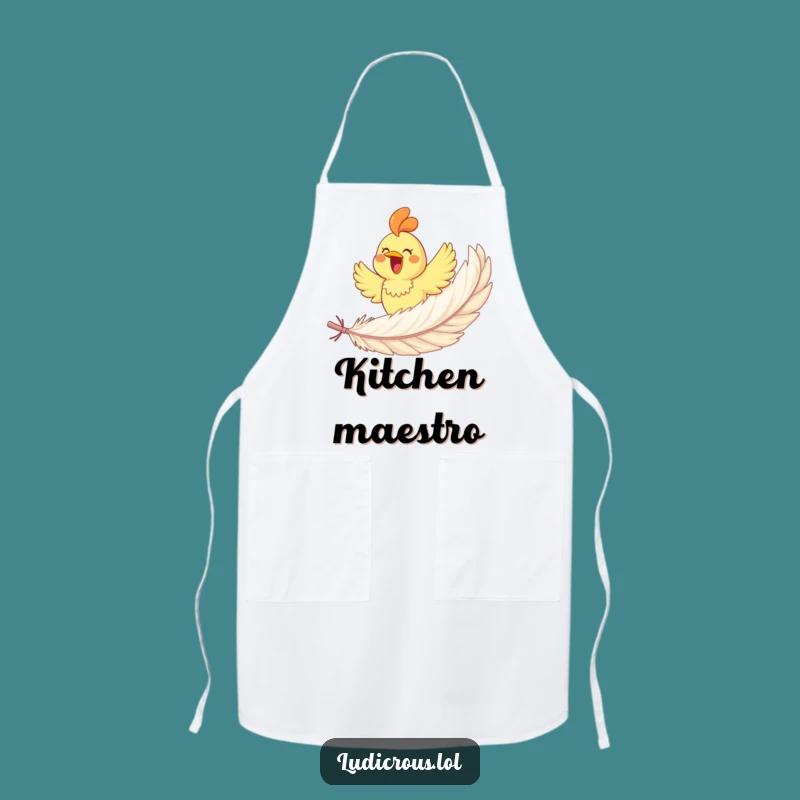 Funny Rubber Chicken Apron: Cook with Comedy, Perfect Kitchen Funny Gift
