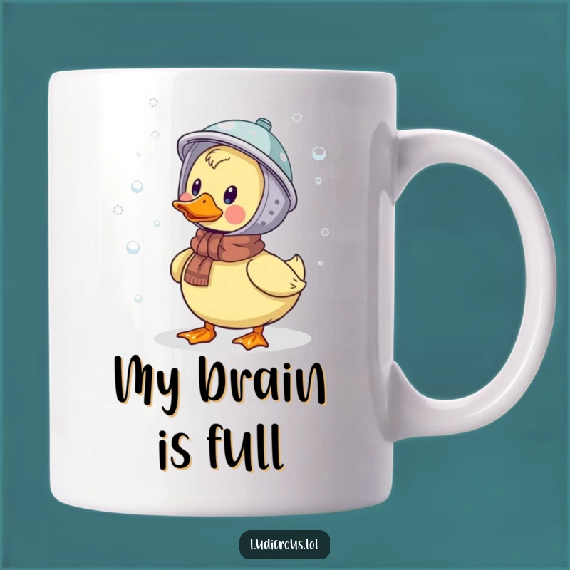 Funny Duck Colander Snow Catcher Mug: A Quacking Good Winter Gift Idea