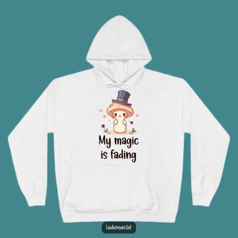 Funny Mushroom Magician Hoodie: Cozy Up with Enchanting Humor