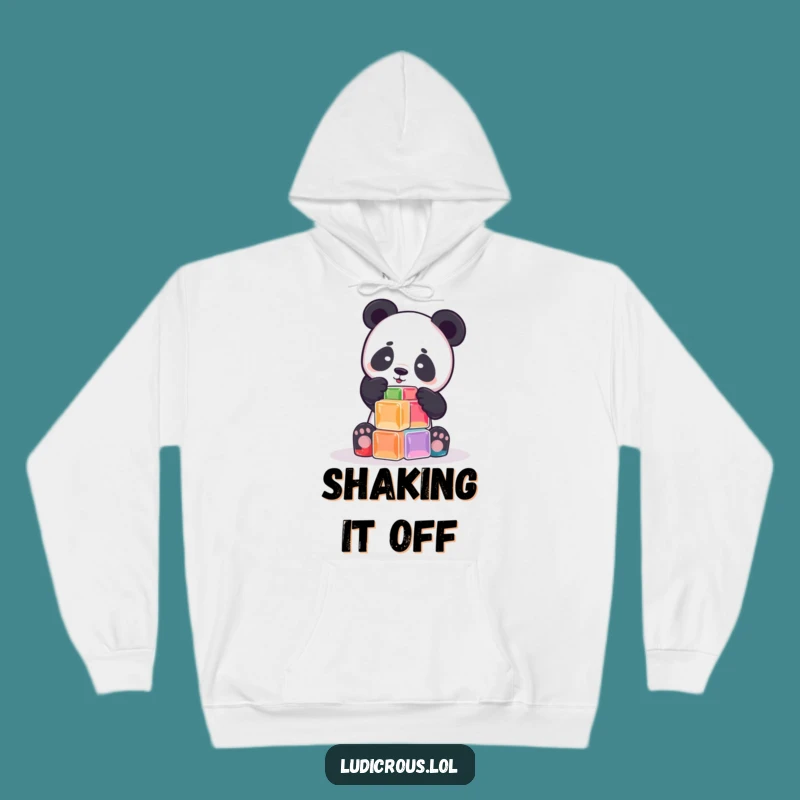 Funny Panda Jell-O Hoodie: Cozy Up with Wobbly Delights