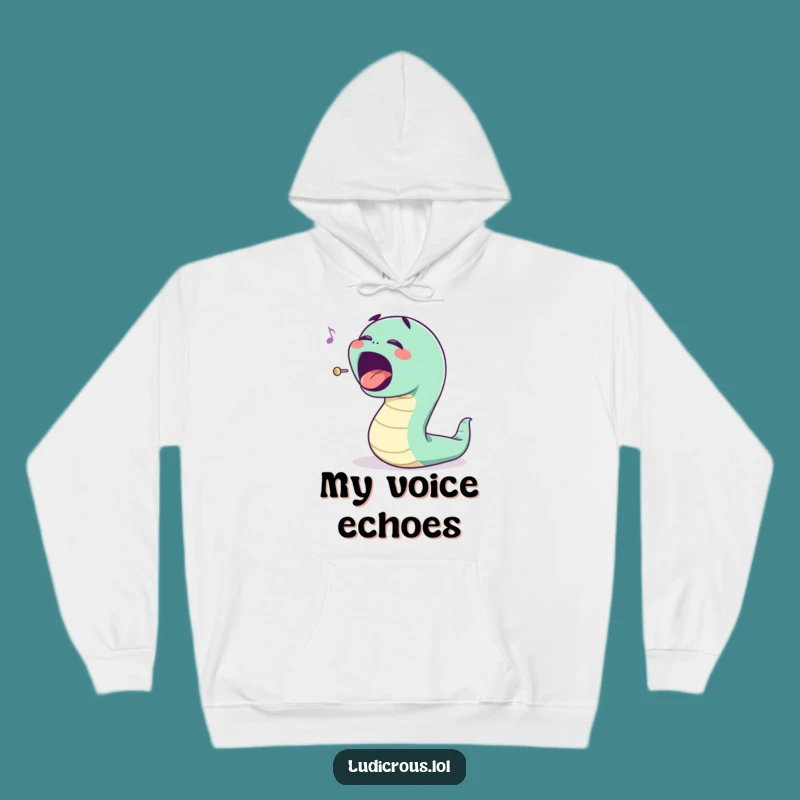 Funny Opera Worm Hoodie - Cozy Concert Fun Funny Gift