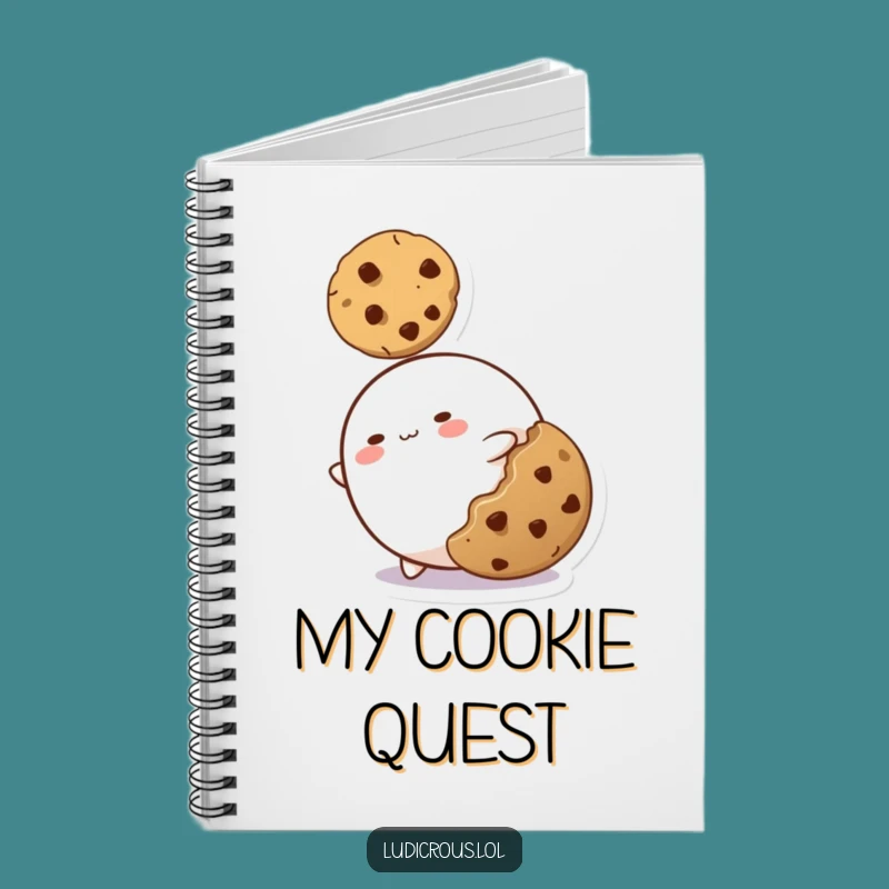 Funny Blob Notebook: Jot Down Ideas with this Hilarious Cookie Quest Cover