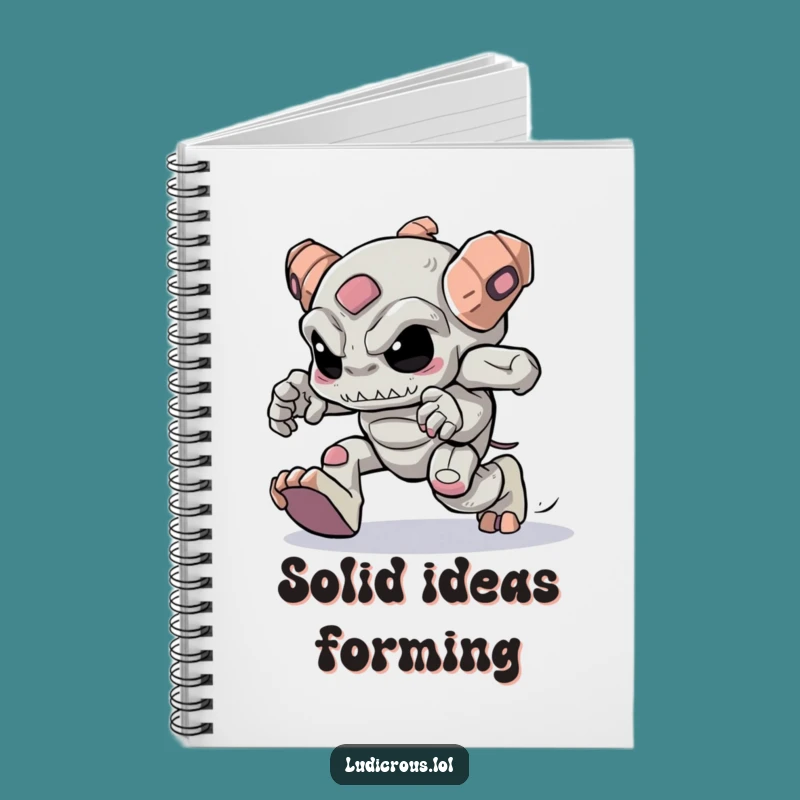 Funny Golem Skipping Notebook - Jot Down Determined Thoughts!