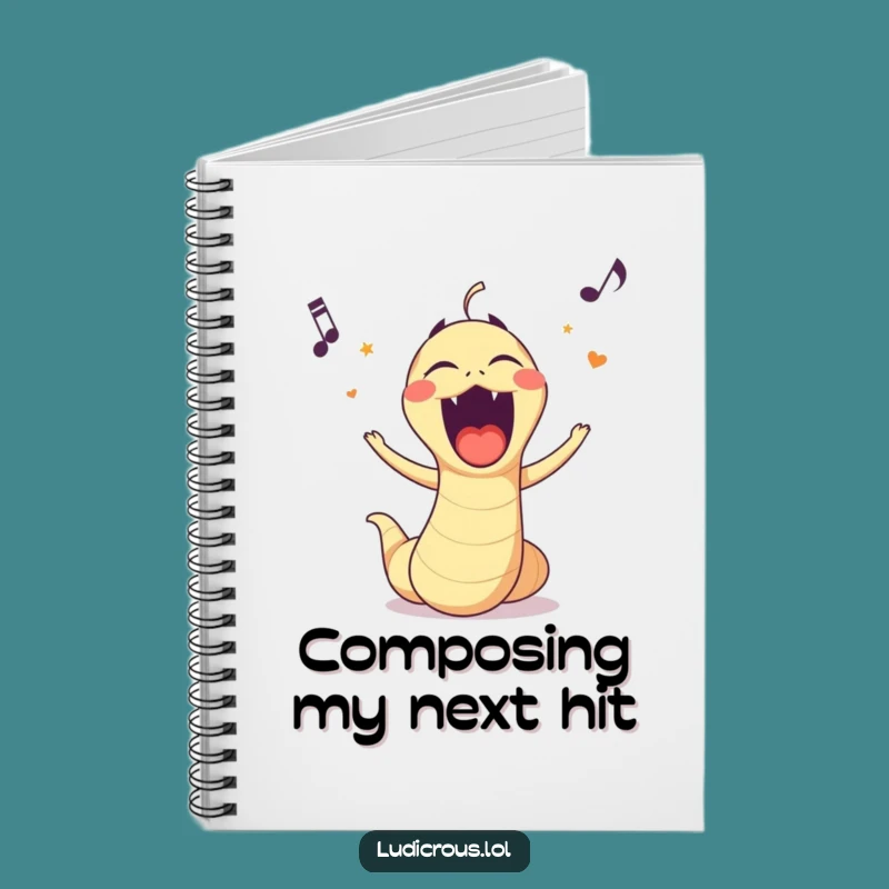 Funny Opera Worm Notebook: Jot Down Ideas with Hilarious Style - Gift!