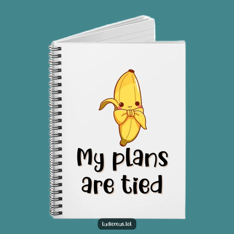 Funny Banana Peel Bow Notebook: Jot Down Laughs in this Hilarious Journal