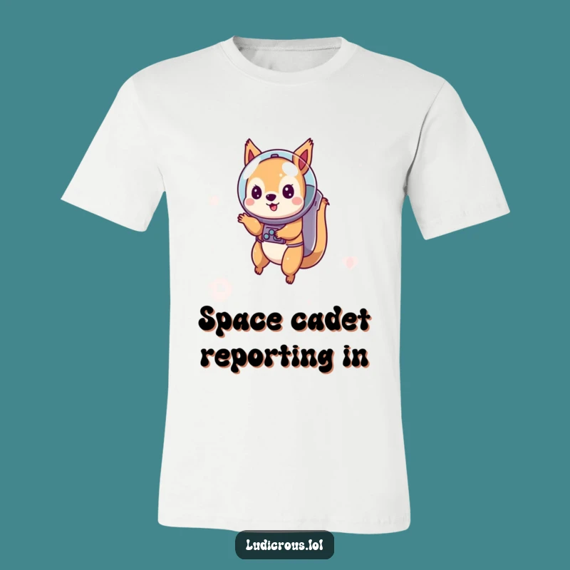 Funny Squirrel Astronaut T-Shirt: Hilarious Space Adventure Tee