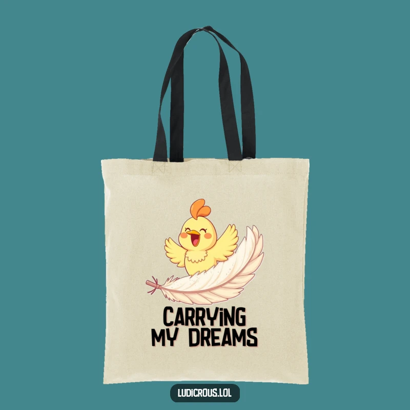 Funny Rubber Chicken Tote Bag: Carry Your Laughs, Perfect Shopping Funny Gift