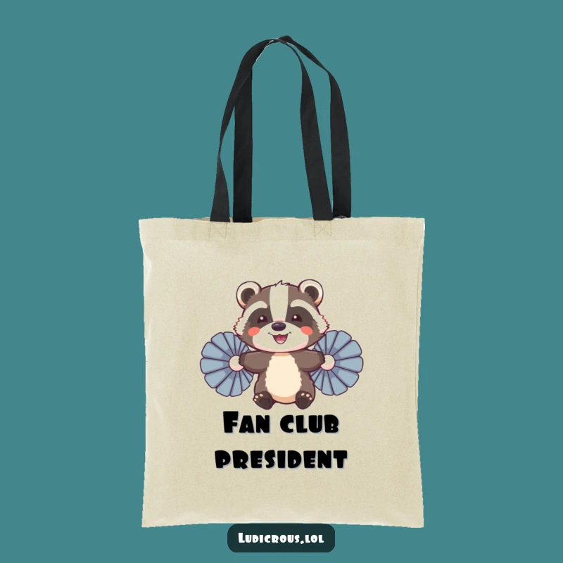 Funny Badger Flying Tote Bag: Carry Your Dreams in Style, Fantastic Gift!